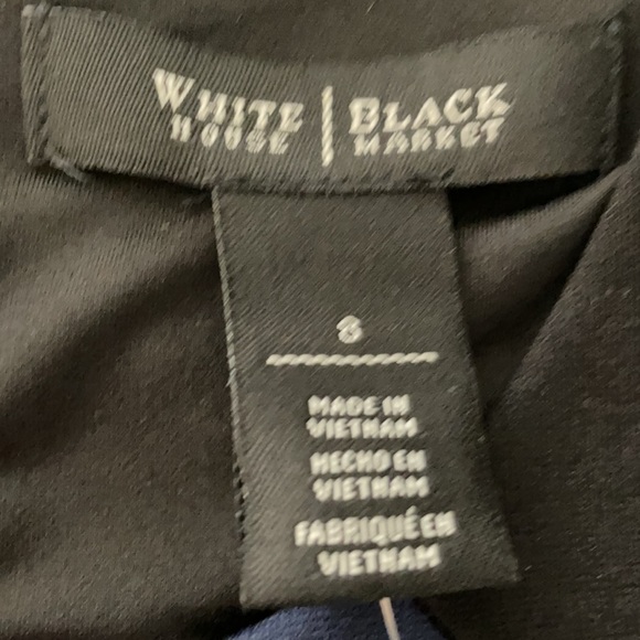 NWT White House Black Markwt color block dress size 8 - Picture 7 of 7